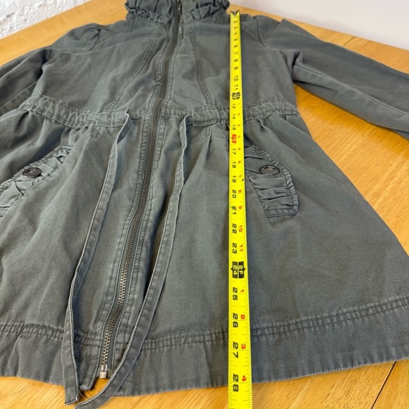 Willi  Smith Women's Size Medium Jacket Utility Zipper Lightweight  Green - Picture 5 of 8